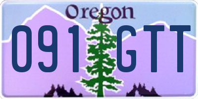 OR license plate 091GTT