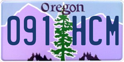 OR license plate 091HCM