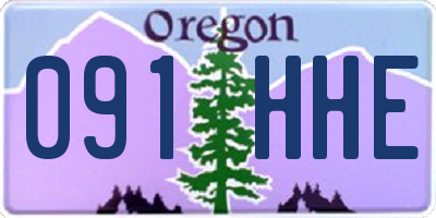 OR license plate 091HHE