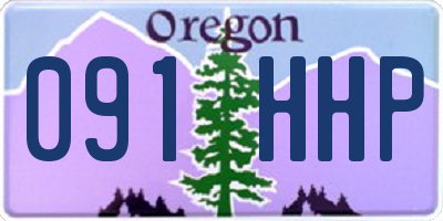 OR license plate 091HHP