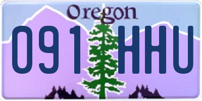 OR license plate 091HHU