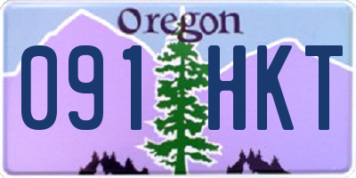 OR license plate 091HKT