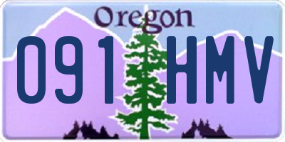 OR license plate 091HMV