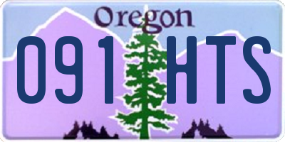 OR license plate 091HTS