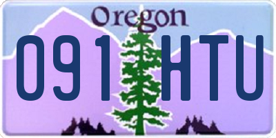 OR license plate 091HTU