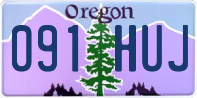 OR license plate 091HUJ