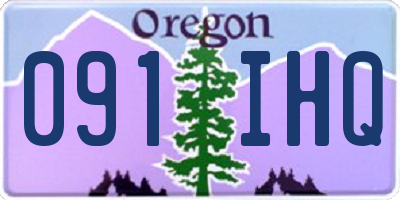 OR license plate 091IHQ