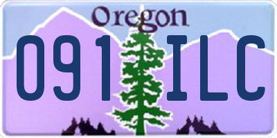 OR license plate 091ILC