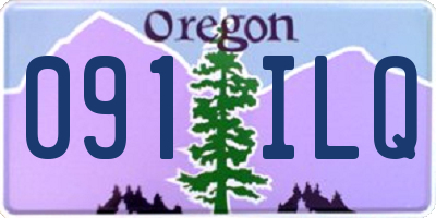 OR license plate 091ILQ