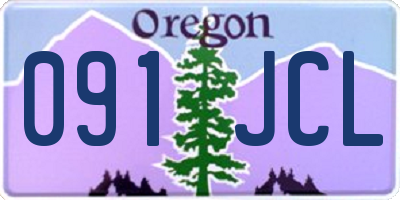 OR license plate 091JCL