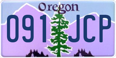OR license plate 091JCP