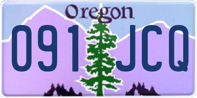 OR license plate 091JCQ