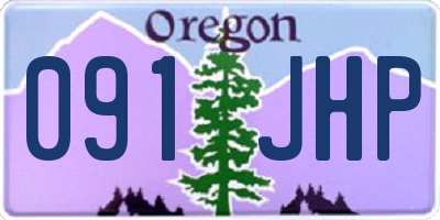 OR license plate 091JHP