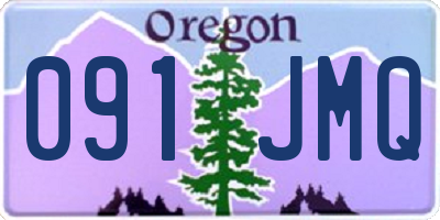 OR license plate 091JMQ