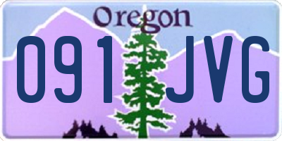 OR license plate 091JVG