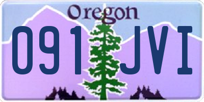 OR license plate 091JVI