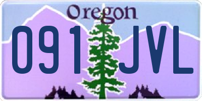 OR license plate 091JVL