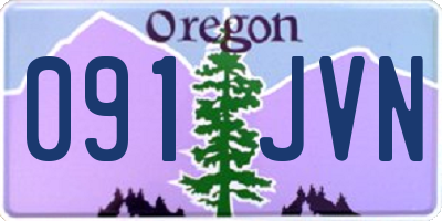 OR license plate 091JVN