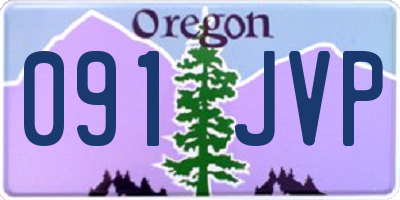 OR license plate 091JVP