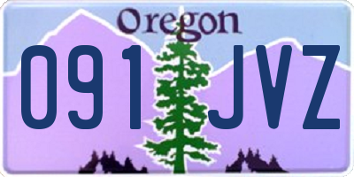 OR license plate 091JVZ