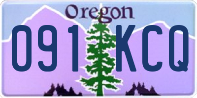 OR license plate 091KCQ