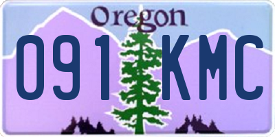 OR license plate 091KMC