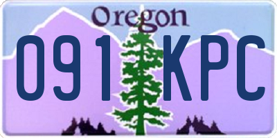 OR license plate 091KPC