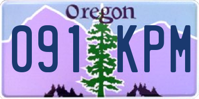 OR license plate 091KPM