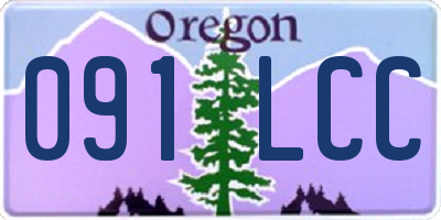 OR license plate 091LCC