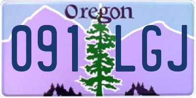 OR license plate 091LGJ