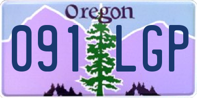 OR license plate 091LGP