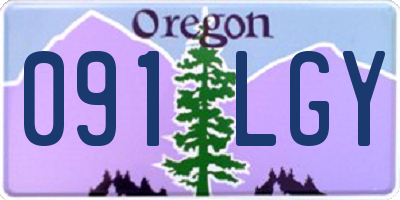 OR license plate 091LGY