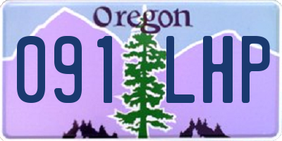 OR license plate 091LHP