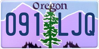 OR license plate 091LJQ