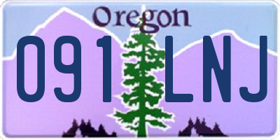 OR license plate 091LNJ