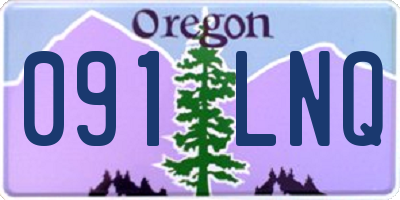 OR license plate 091LNQ