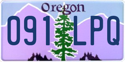 OR license plate 091LPQ