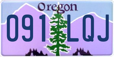 OR license plate 091LQJ