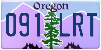 OR license plate 091LRT