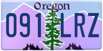 OR license plate 091LRZ