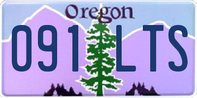 OR license plate 091LTS