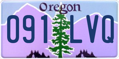 OR license plate 091LVQ