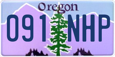 OR license plate 091NHP