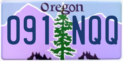 OR license plate 091NQQ