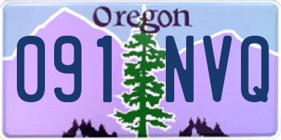 OR license plate 091NVQ