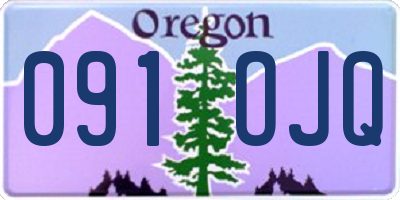 OR license plate 091OJQ