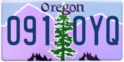 OR license plate 091OYQ