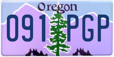 OR license plate 091PGP