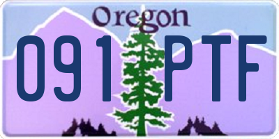 OR license plate 091PTF
