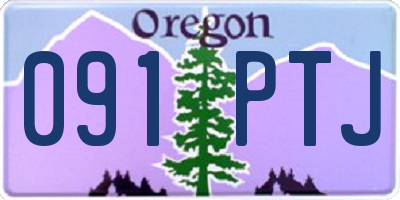 OR license plate 091PTJ